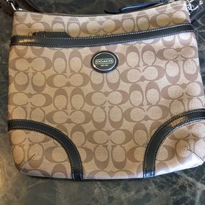 Coach cross body purse